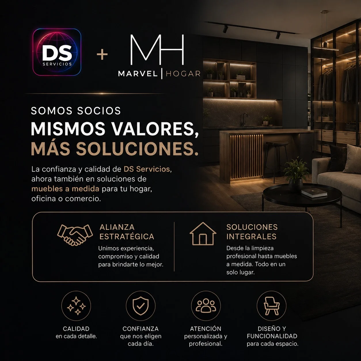 Alianza entre DS Servicios y Marvel Hogar